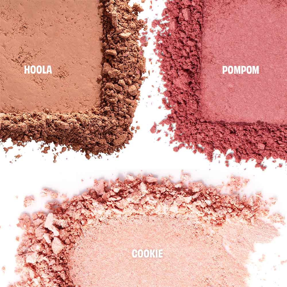 CHEEK BUDS (PALETA CON BLUSH, BRONCEADOR E ILUMINADOR)